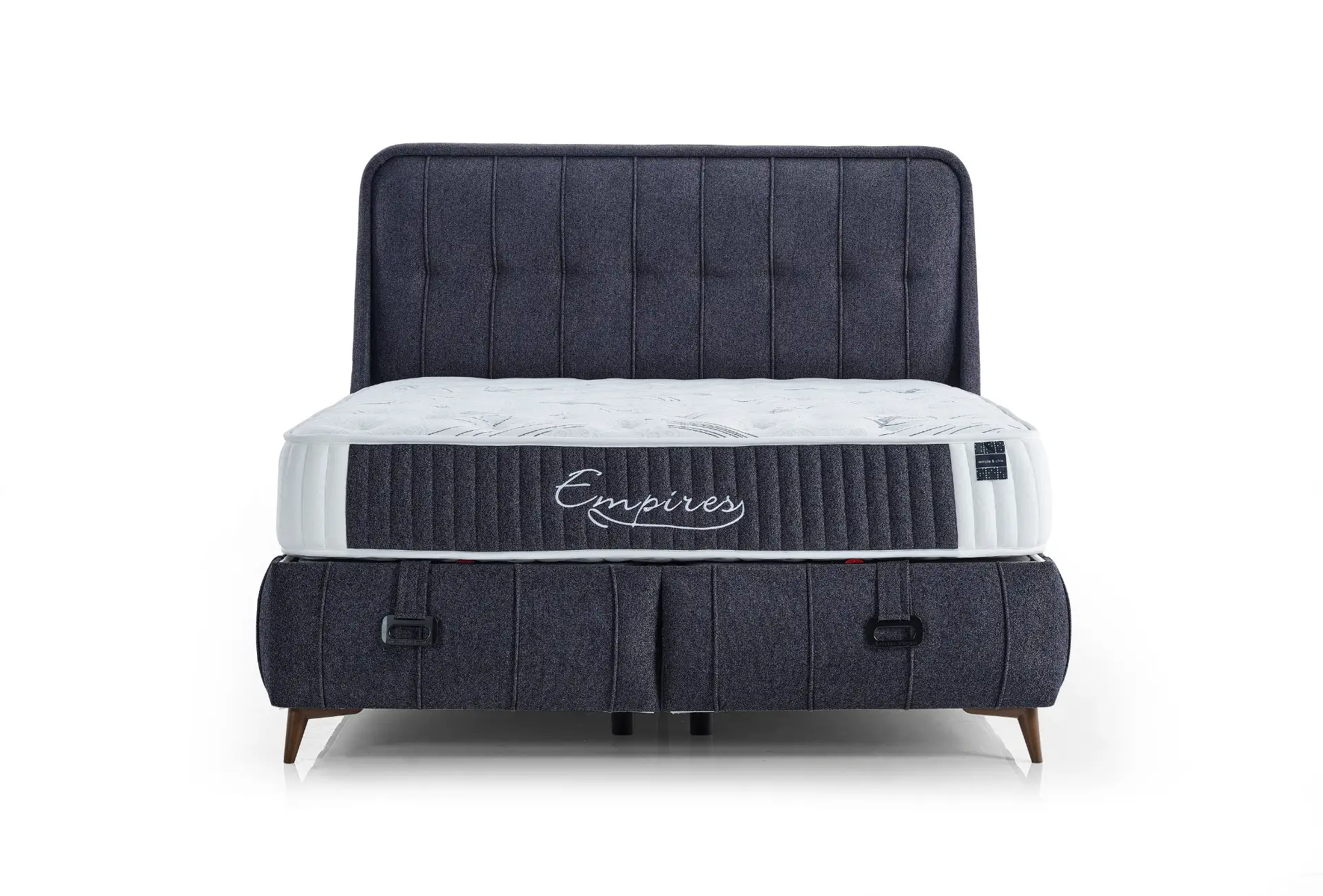 Empires Bed-Base-Headboard Sleeping Set - Image 7