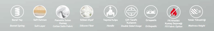 Daisy Yatak Sevyat Mobilya