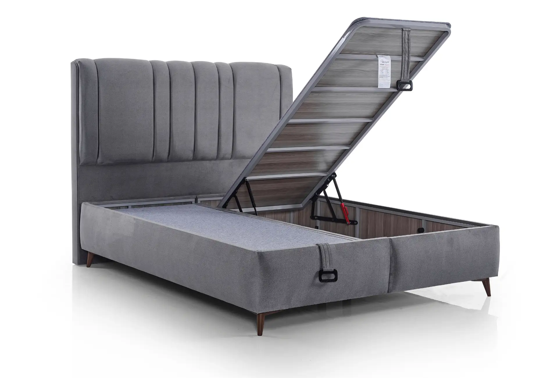 Retro Yatak-Baza-Başlık Uyku Seti - Görsel 9