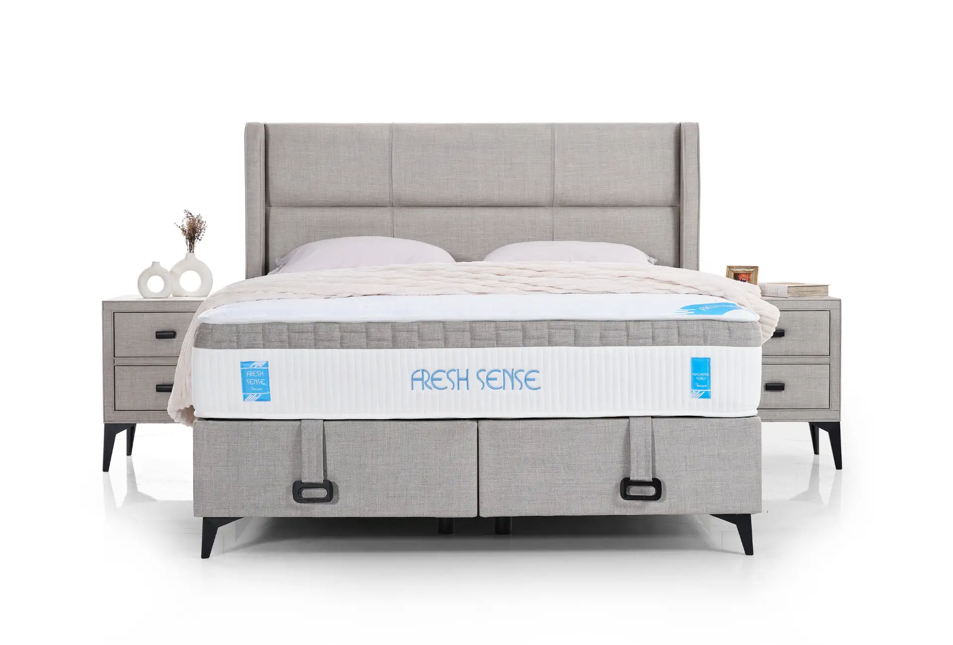 Fresh Sense Bed-Base-Headboard Sleeping Set - Image 2