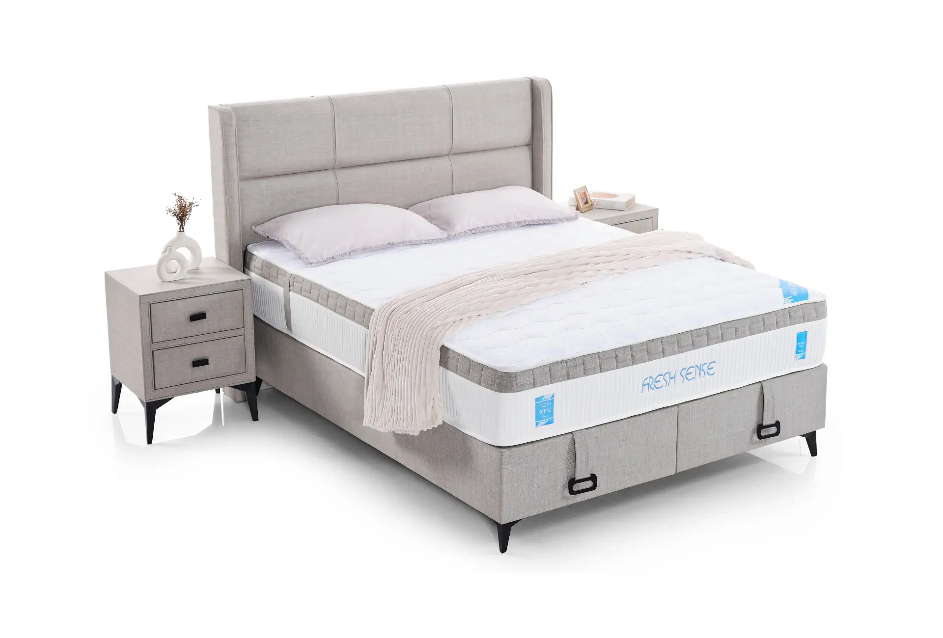 Fresh Sense Bed-Base-Headboard Sleeping Set - Image 3