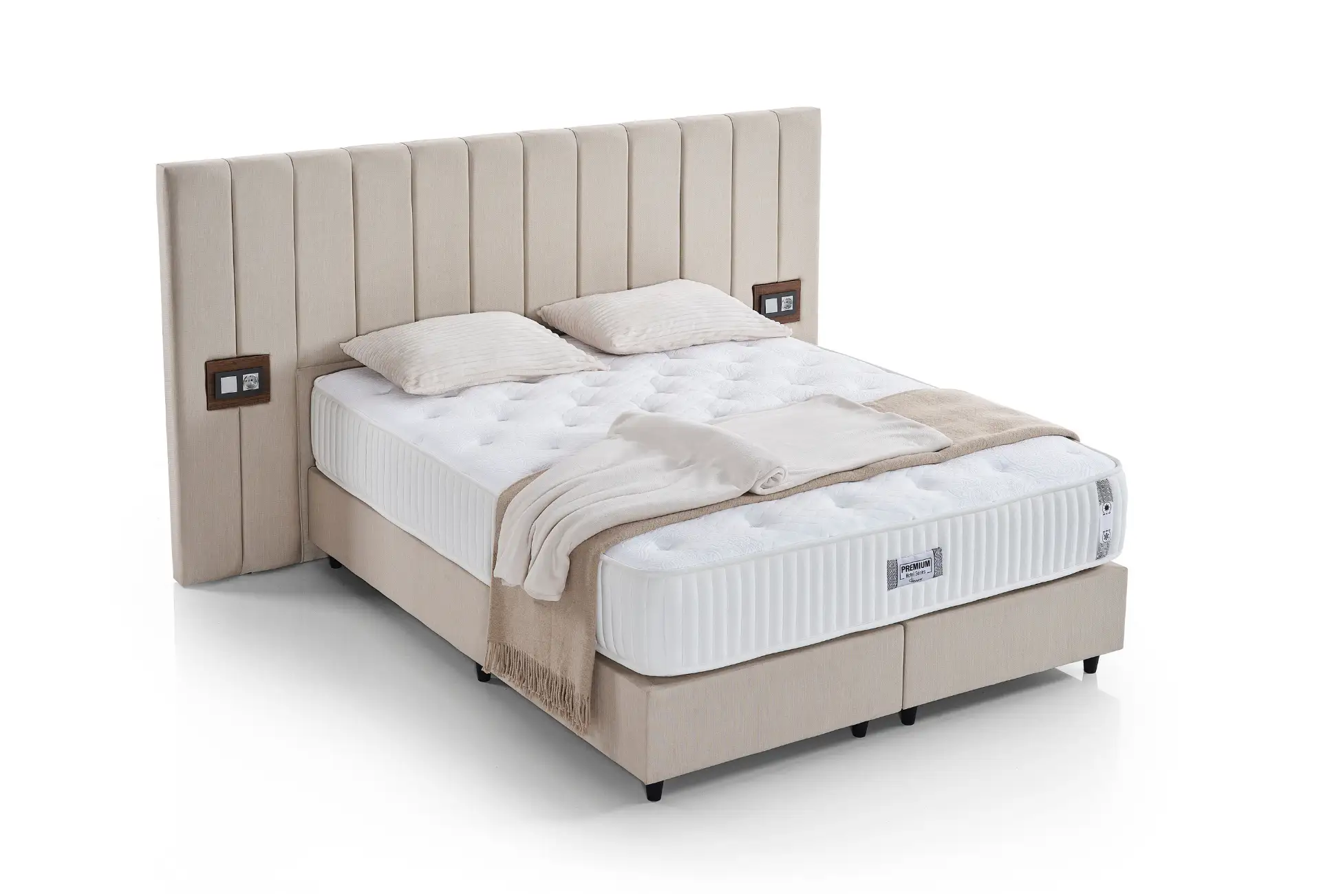 Premium Hotel Bed-Base-Headboard - Image 3