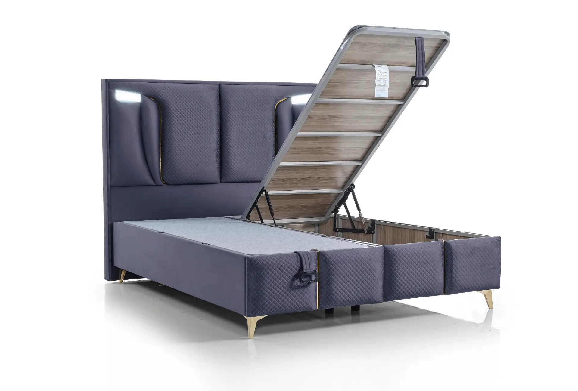 Elegance Yatak-Baza-Başlık Uyku Seti - Görsel 9